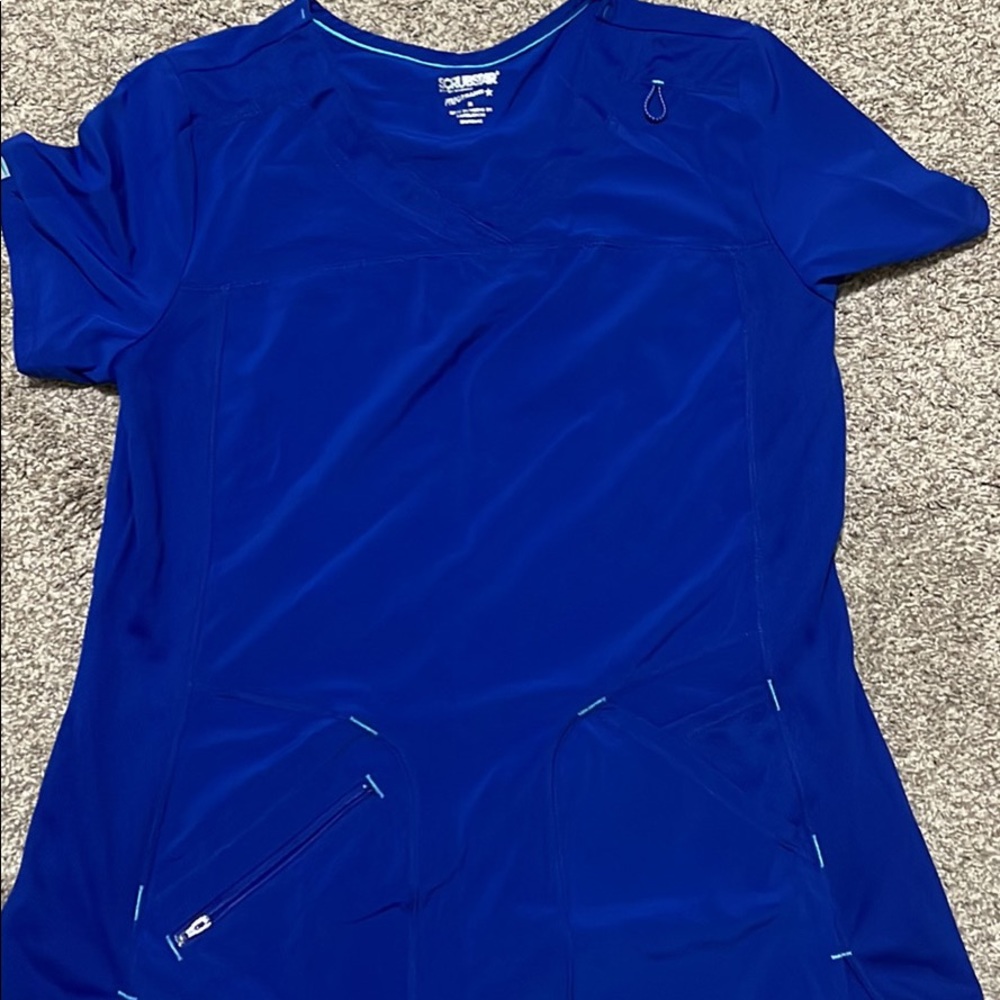 Ink blue scrubstar scrub top! - medium